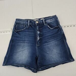 Kancan signature mom fit shorts size‎ 28 blue denim 5276